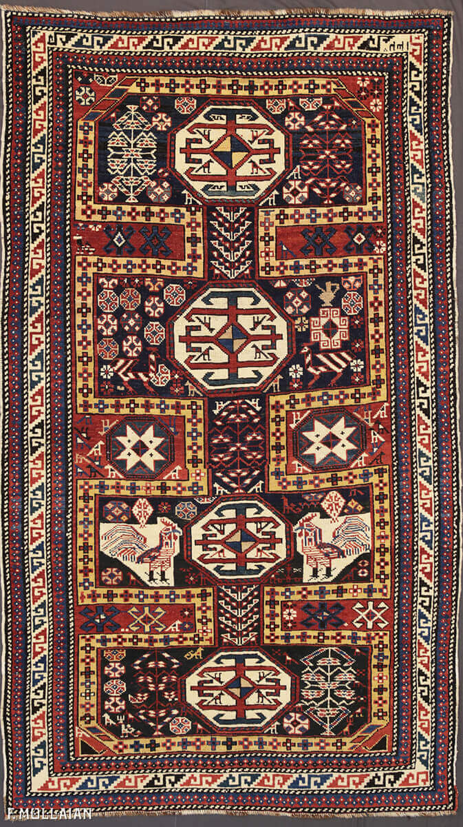 Antique Azerbaijani Baku Rug n°:70704634